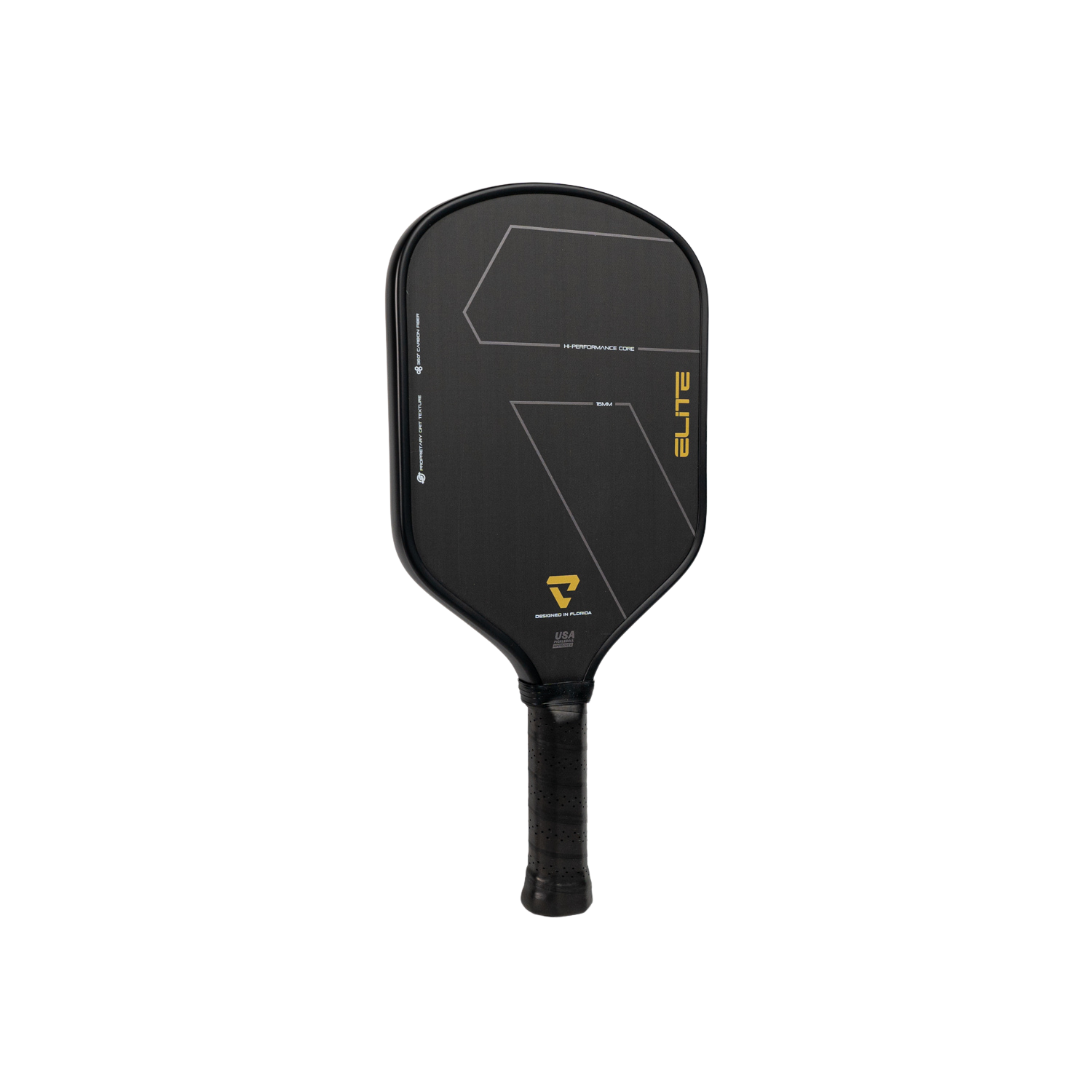 ELITE Thermoformed Pro Carbon Fiber Pickleball Paddle (with Cover)