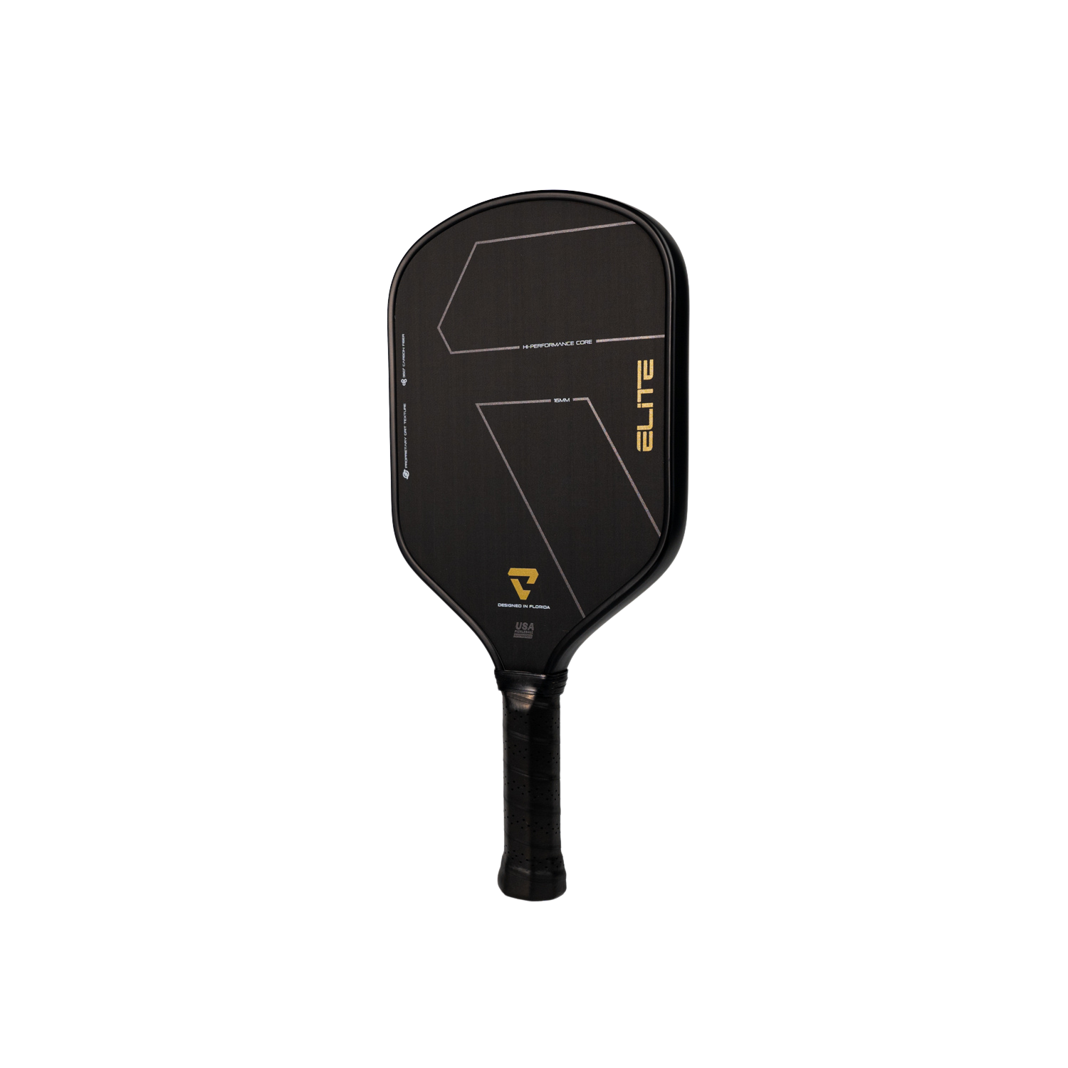 ELITE Thermoformed Pro Carbon Fiber Pickleball Paddle (with Cover)