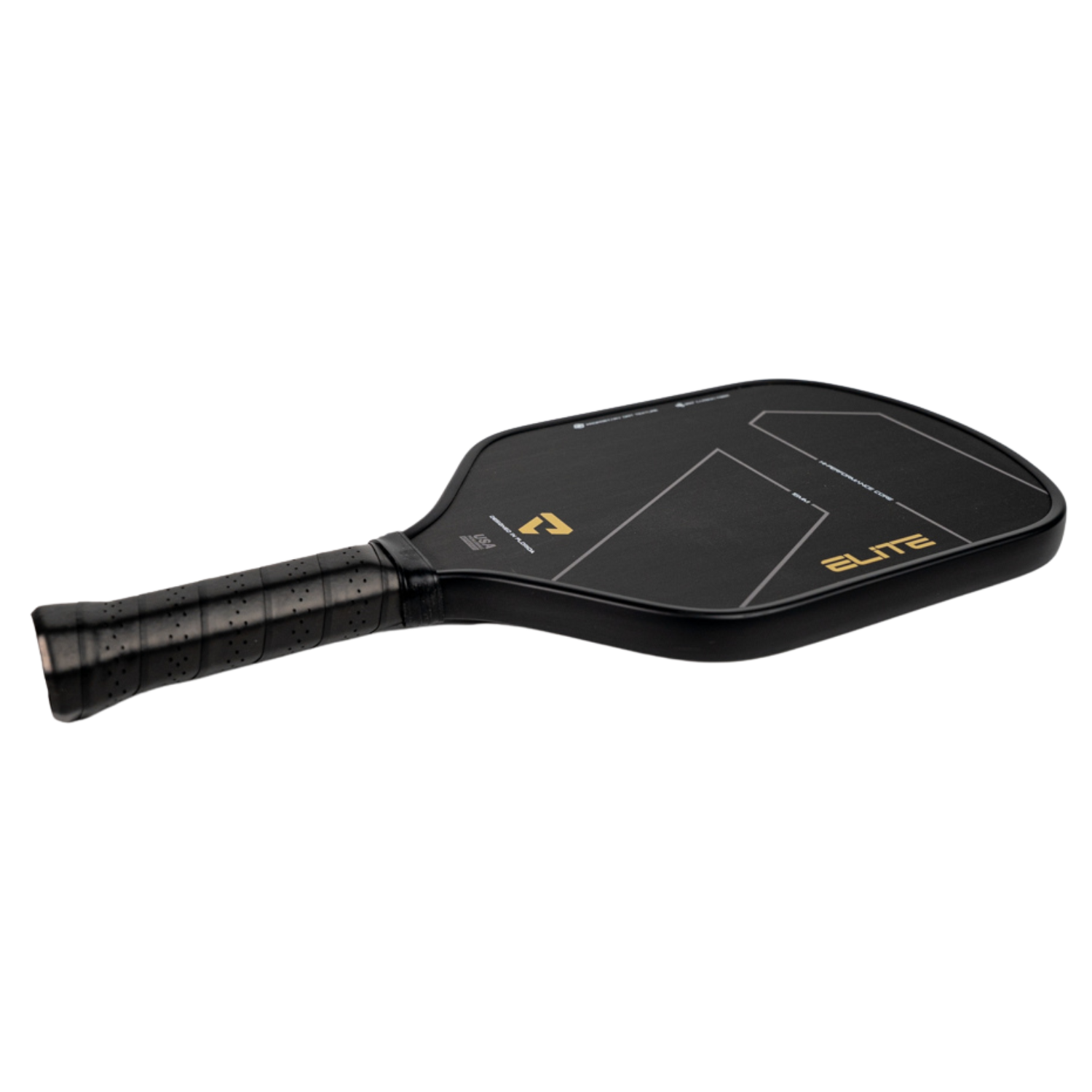 ELITE Thermoformed Pro Carbon Fiber Pickleball Paddle (with Cover)