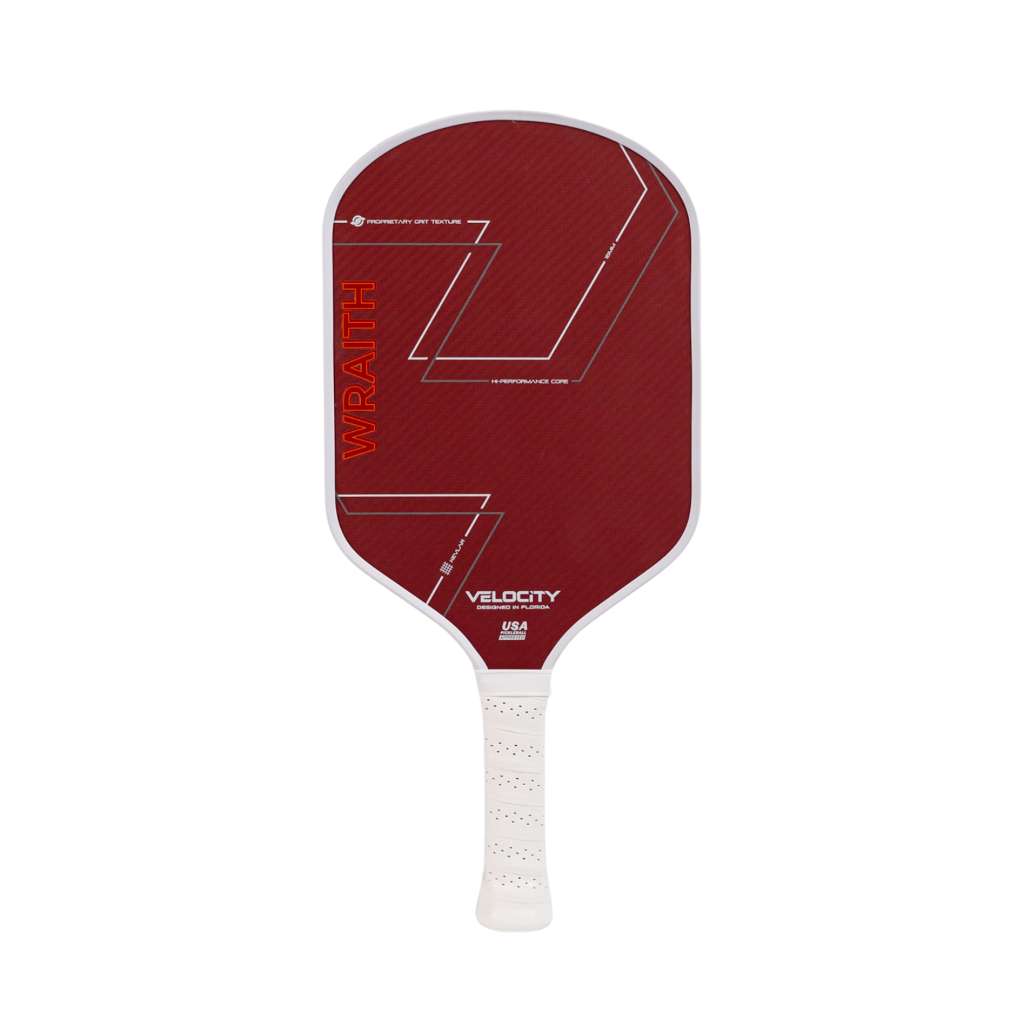 WRAITH DuPont™ Kevlar Pickleball Paddle // GREY (with Cover)