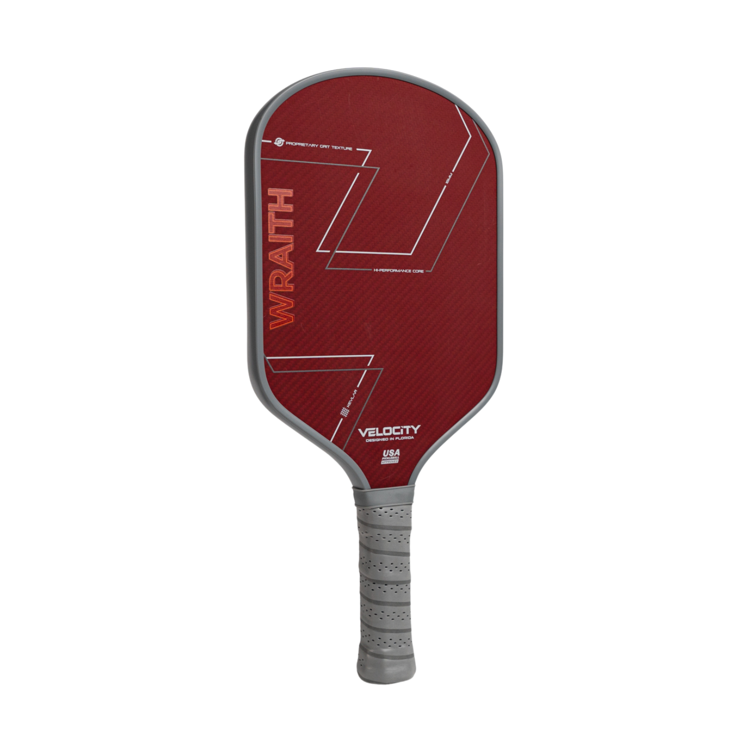 WRAITH DuPont™ Kevlar Pickleball Paddle // GREY (with Cover)