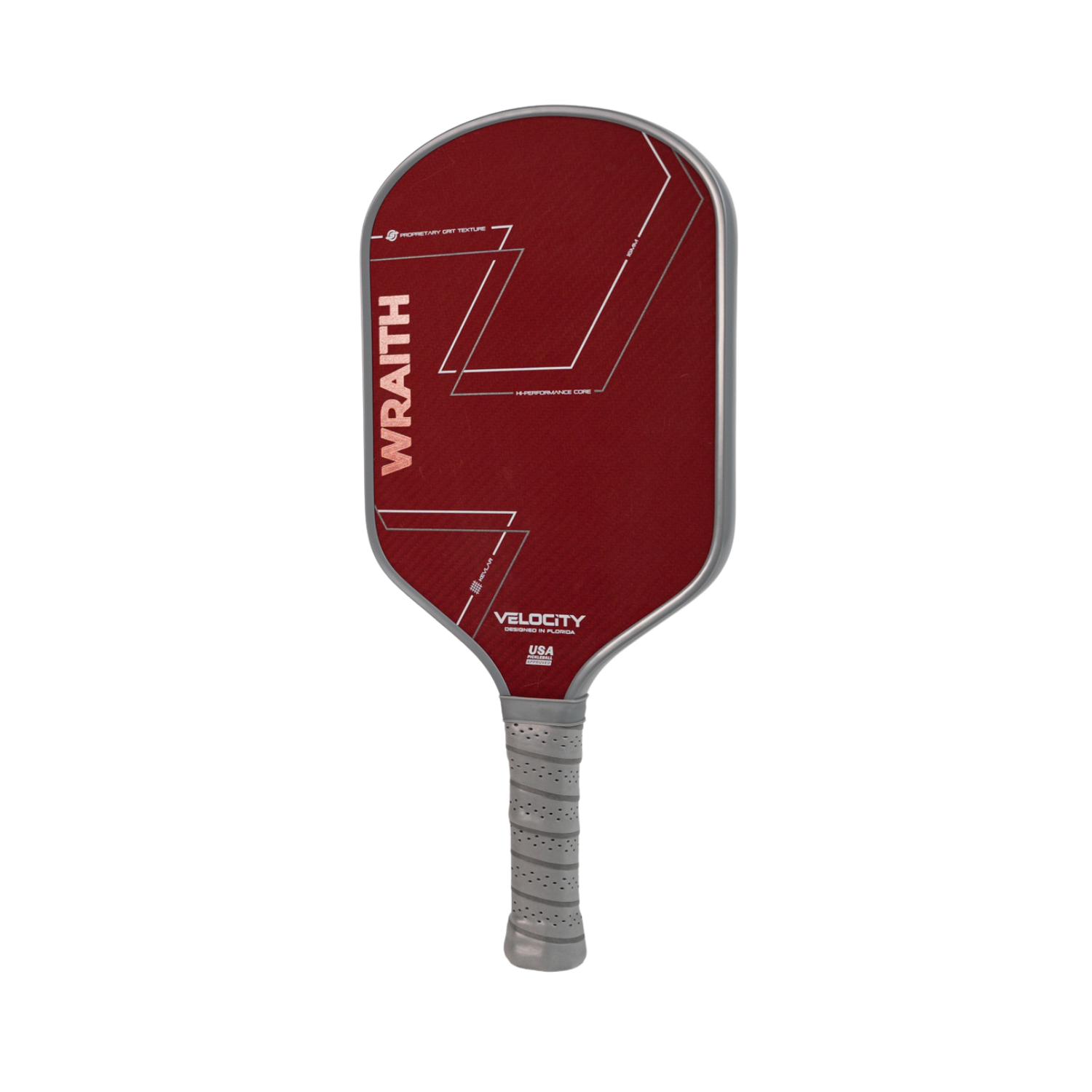 WRAITH DuPont™ Kevlar Pickleball Paddle // GREY (with Cover)