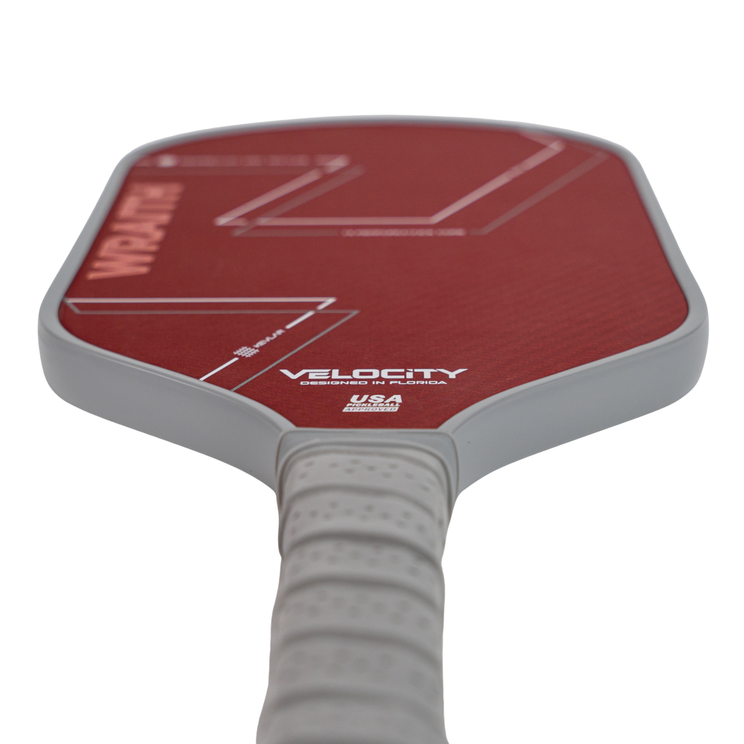 WRAITH DuPont™ Kevlar Pickleball Paddle // GREY (with Cover)