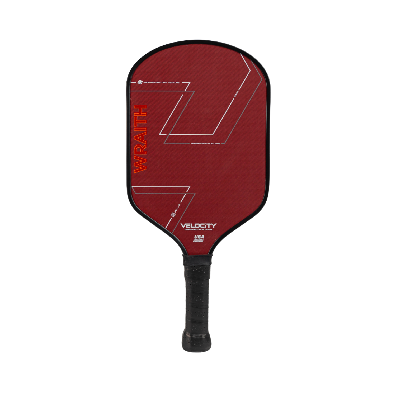 WRAITH DuPont™ Kevlar Pickleball Paddle // GREY (with Cover)