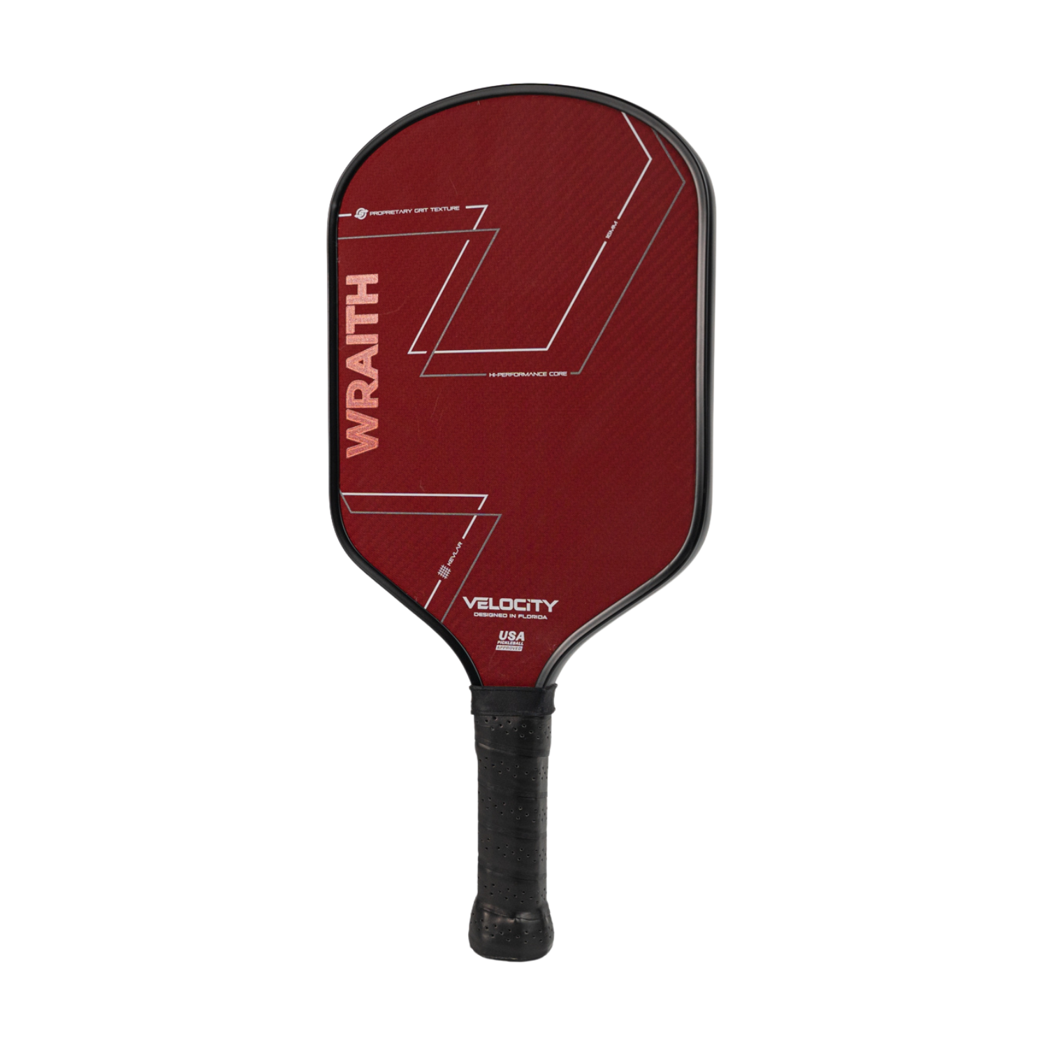 WRAITH DuPont™ Kevlar Pickleball Paddle // BLACK (with Cover)